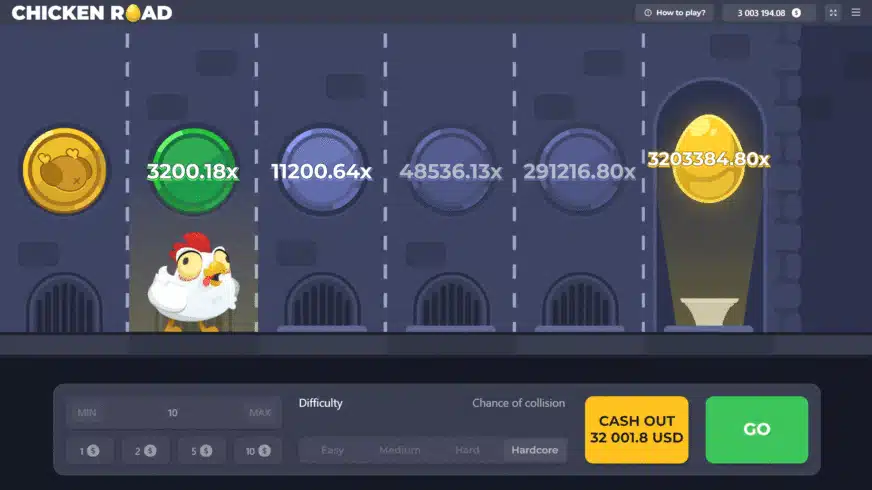 Kenmerken van het spel Chicken Road 2.0.